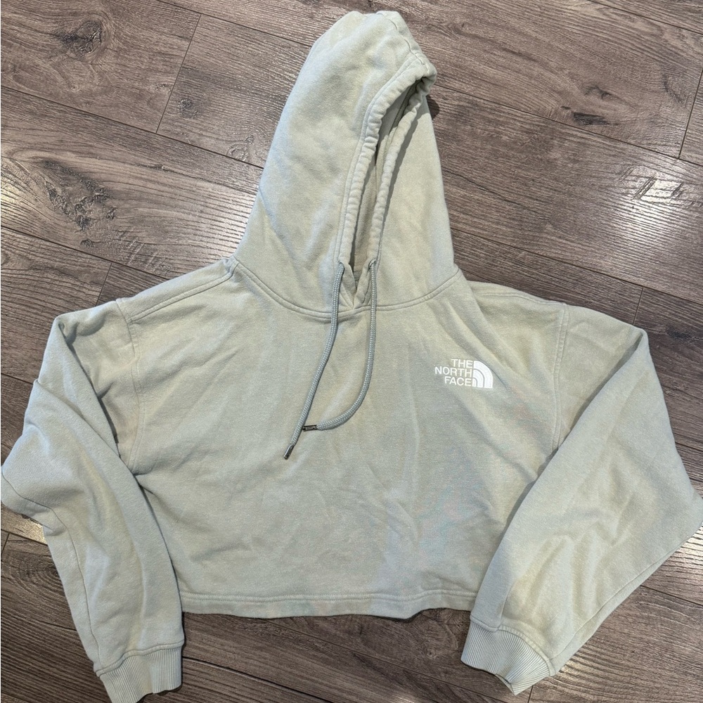 North Face Cropped Hoody size small
